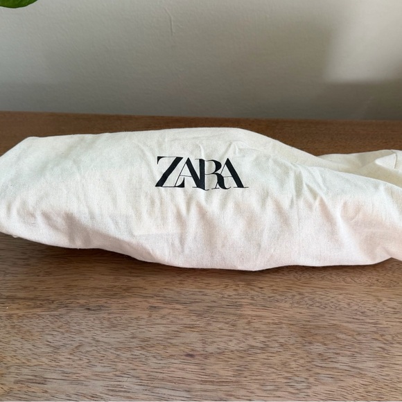 Zara Women's Beaded Nude Slingback Heels - Picture 8 of 9